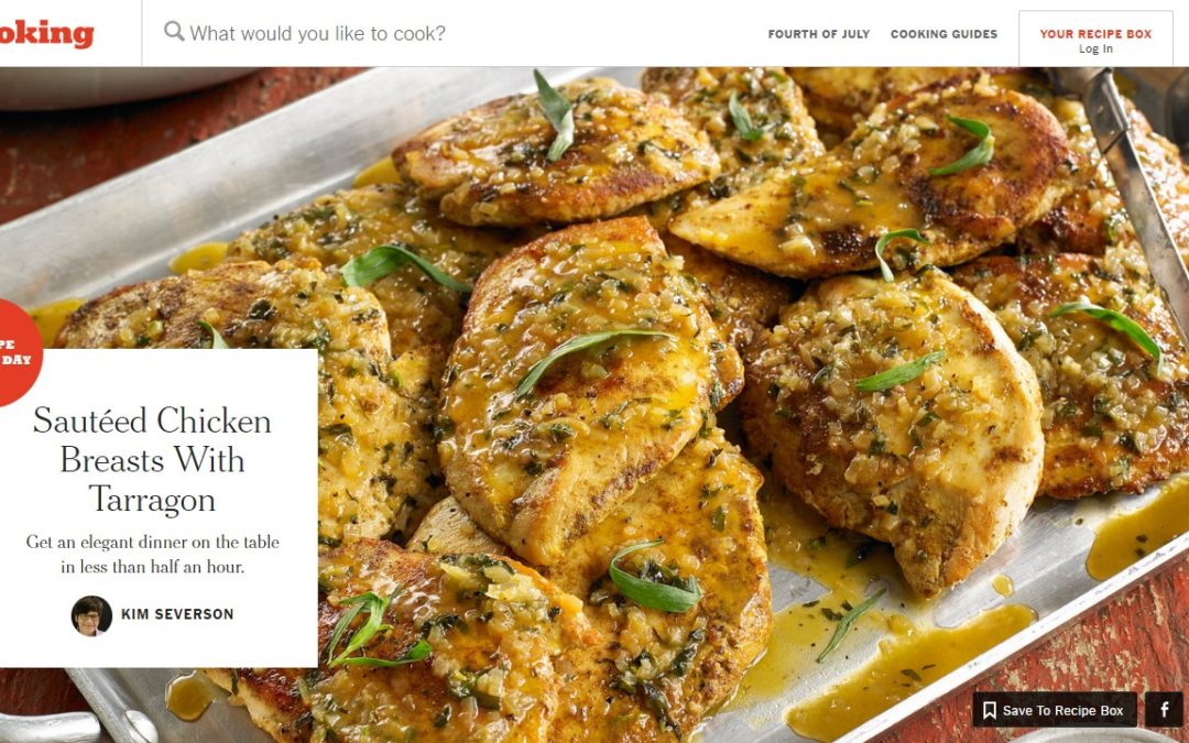 Cooking, la exitosa web de cocina de The New York Times, pasa a ser un producto de suscripción