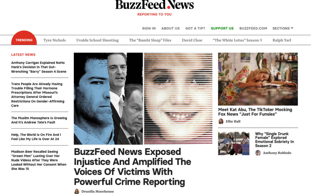 Tendenci@s #81: Adiós a BuzzFeed News · TIME elimina su muro de pago · Project Oasis · Notes de Substack